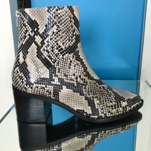 Treasure and Bond Snake Skin Bootie